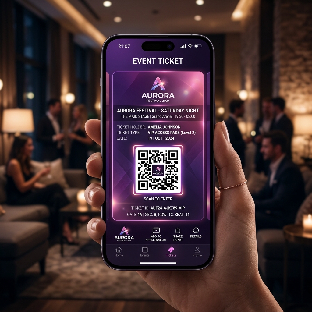 Event Ticketing Interface